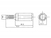 CONTRA DC CONNECTOR 2.1mm x 5.5mm