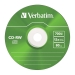 CD-RW 8-12x 700MB kleuren 5 Pack Slim Case