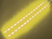 DUBBELE ZELFKLEVENDE LED STRIP- 12VDC - GEEL - MET ON/OFF KNOP