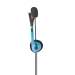 PC-Headset | On-Ear | Stereo | 2x 3.5 mm | Inklapbare Microfoon | Blauw