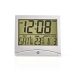 CLDK002SR Digitale Bureau-Wekker | LCD-Scherm | 5 cm | Opvouwbaar | Datumweergave | Timerfunctie | Binnentemperatuur | Ja | Zilver