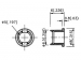 MONTAGECLIP VOOR LED 5mm (1 st.)