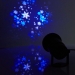 Decoratieve Verlichting | LED sneeuwvlok projector | Witte en blauwe ijskristallen | Binnen & Buiten