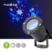 Decoratieve Verlichting | LED sneeuwvlok projector | Witte en blauwe ijskristallen | Binnen & Buiten