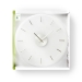 Ronde wandklok | Diameter 30 cm | Elegant | Glas