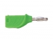 CM20G BANANA PLUG 4mm STACKABLE - GREEN