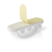 Kabelmanagement | Kabelclip | Vergrendeld | 3 Stuks | Aantal sleuven: 3 Sleuven | Maximale kabeldikte: 7.5 mm | Polypropylene | Wit