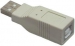 CMP-USB1 USB adapter A mannelijk naar USB B vrouwelijk