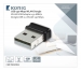 Draadloze USB-Adapter N150 2.4 GHz Zwart/Metaal