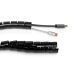 Kabelmanagement | Spiraalvormige sleeve | 1 Stuks | Maximale kabeldikte: 28 mm | PE | Zwart
