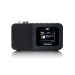DAB+/FM Radio wekker met kleurendisplay, sleeptimer en dubbele alarmfunctie Zwart