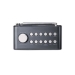 DAB+/FM Radio wekker met kleurendisplay, sleeptimer en dubbele alarmfunctie Zwart
