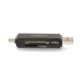 Kaartlezer | microSD (TF) / microSDHC (TF) / microSDXC (TF) / SD / SDHC / SDXC | USB 2.0