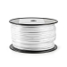 Coaxkabel op Haspel | RG6T | 75 Ohm | Dubbel Afgeschermd | ECA | 100.0 m | Coax | PVC | Wit | Rol