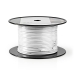 Coaxkabel op Haspel | RG58C/U | 50 Ohm | Dubbel Afgeschermd | ECA | 100.0 m | Coax | PVC | Wit | Rol