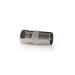 CSBW41953ME Satelliet- en antenne-adapter | F male - IEC (coax) male