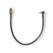 Antennekabel | SMA Female | TS9 | Verguld | 50 Ohm | Enkelvoudig Afgeschermd | 0.20 m | Rond | PVC | Zwart | Doos