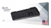 Bedraad Keyboard Multimedia USB US International Zwart