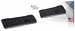 Bedraad Keyboard Multimedia USB US International Zwart