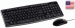 Bedrade Muis en Keyboard Standaard USB US International Zwart