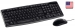 Bedrade Muis en Keyboard Standaard USB US International Zwart