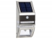 CSOL06 SOLAR TUINWANDLAMP IN ROESTVRIJ STAAL + PIR 0.5 W