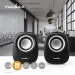 PC-Speaker | 2.0 | 12 W | 3,5 mm Male | USB Gevoed | Volumebediening