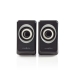 CSPR20020BK PC-Speaker | 2.0 | 18 W | 3,5 mm Male | USB Gevoed | Volumebediening | Output