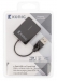 4 Poorten Hub USB 2.0 Reis Zwart
