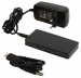 4 Poorten Hub USB 3.0 zwart incl. voeding