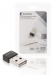 Draadloze USB-Adapter N150 2.4 GHz Wi-Fi Zwart