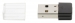 Draadloze USB-Adapter N150 2.4 GHz Wi-Fi Zwart