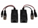 CV049 TVI VIDEO-/ VOEDINGSBALUN MET 8P8C (RJ45) CONNECTOR EN BNC/VOEDINGSKABELS - PAAR