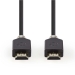 CVBW34000AT20 High Speed ​​HDMI™-Kabel met Ethernet | HDMI™ Connector | HDMI™ Connector | 4K@60Hz | ARC | 18 Gbps | 2.00 m | Rond | PVC | Antraciet | Doos