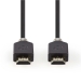 CVBW34000AT50 High Speed ​​HDMI™-Kabel met Ethernet | HDMI™ Connector | HDMI™ Connector | 4K@60Hz | ARC | 18 Gbps | 5.00 m | Rond | PVC | Antraciet | Doos