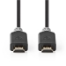 CVBW34050AT30 Premium High Speed ​​HDMI™-Kabel met Ethernet | HDMI™ Connector | HDMI™ Connector | 4K@60Hz | 18 Gbps | 3.00 m | Rond | PVC | Antraciet | Doos