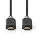 CVBW34050AT50 Premium High Speed ​​HDMI™-Kabel met Ethernet | HDMI™ Connector | HDMI™ Connector | 4K@60Hz | 18 Gbps | 5.00 m | Rond | PVC | Antraciet | Doos