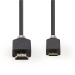 High Speed ​​HDMI™-Kabel met Ethernet | HDMI™ Connector | mini HDMI™ Connector | 4K@60Hz | 18 Gbps | 2.00 m