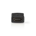 HDMI™-Adapter | HDMI™ Output | HDMI™ Output | Verguld | Recht | PVC | Antraciet | 1 Stuks | Doos