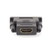 HDMI™-Adapter | HDMI™ Female | DVI-D 24+1-Pins Male | Verguld | Recht | PVC | Antraciet | 1 Stuks | Window Box