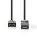 CVGB34290BK15 High Speed ​​HDMI™-Kabel met Ethernet | HDMI™ Connector | HDMI™ Connector | 4K@30Hz | 10.2 Gbps | 1.50 m | Rond | PVC | Zwart | Blister