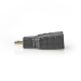 HDMI™-Adapter | HDMI™ Mini-Connector | HDMI™ Output | Verguld | Recht | ABS | Zwart | 1 Stuks | Blister