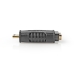 HDMI™-Adapter | HDMI™ Micro-Connector | HDMI™ Output | Verguld | Recht | ABS | Zwart | 1 Stuks | Doos