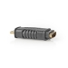 HDMI™-Adapter | HDMI™ Micro-Connector | HDMI™ Output | Verguld | Recht | ABS | Zwart | 1 Stuks | Doos