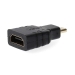 HDMI™-Adapter | HDMI™ Micro-Connector | HDMI™ Output | Verguld | Recht | ABS | Zwart | 1 Stuks | Doos