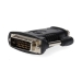 HDMI™-Adapter | DVI-D 24+1-Pins Male | HDMI™ Output | Vernikkeld | Recht | ABS | Zwart | 1 Stuks | Doos