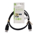 High Speed ​​HDMI™-Kabel met Ethernet | HDMI™ Connector | HDMI™ Connector | 4K@30Hz | ARC | 10.2 Gbps | 1.00 m | Rond | PVC | Zwart | Label