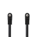 CVGP22000BK20 Audio-Videokabel | 3,5 mm Male | 3,5 mm Male | Vernikkeld | 2.00 m | Rond | PVC | Zwart
