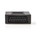 CVGP31950BK SCART-Adapter | SCART Female | SCART Female | Vernikkeld | Recht | ABS | Zwart | 1 Stuks | Envelop