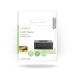 SCART-Adapter | SCART Female | SCART Female | Vernikkeld | Recht | ABS | Zwart | 1 Stuks | Envelop